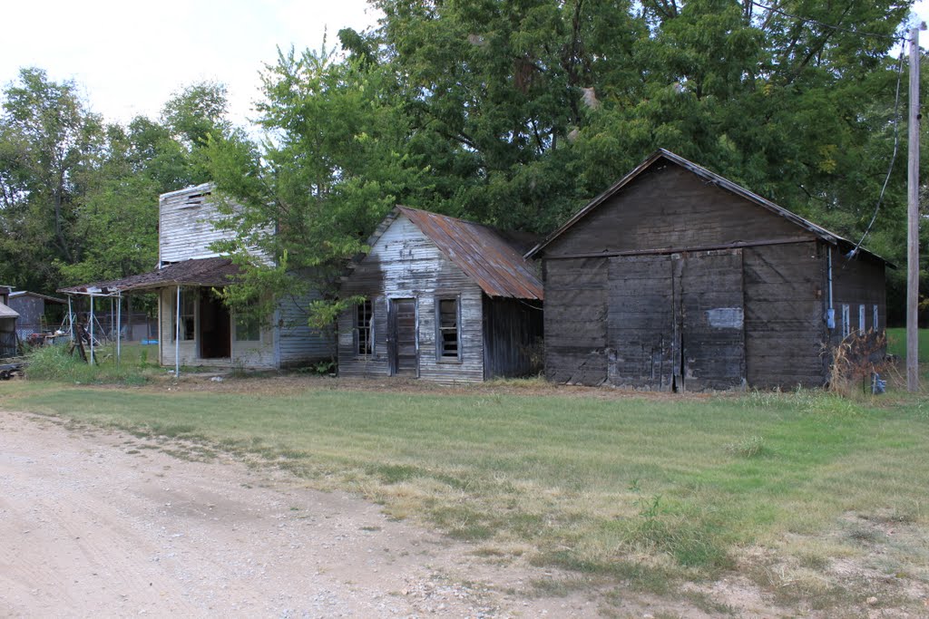 Abandoned Storefronts in Healing Springs