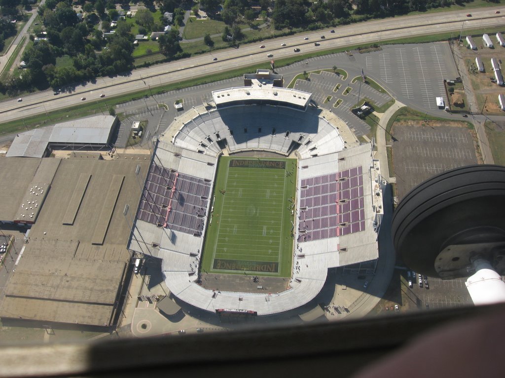 Independence Stadium looking south