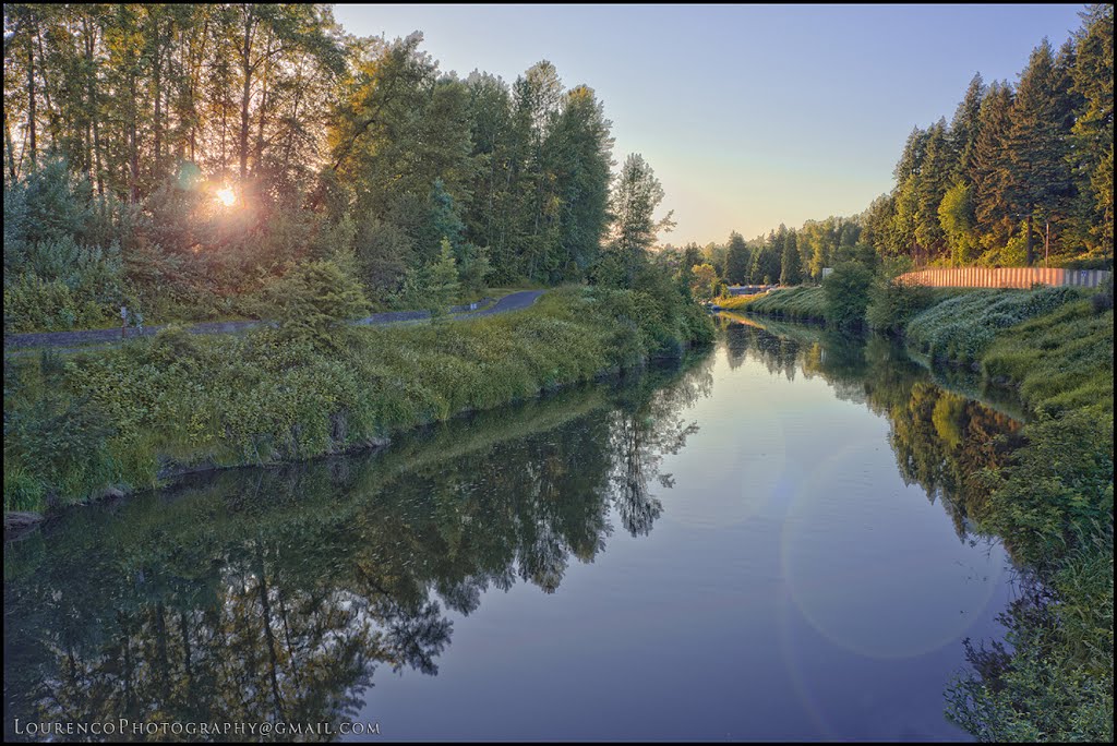 Sammamish River near University of Washington Bothell Campus