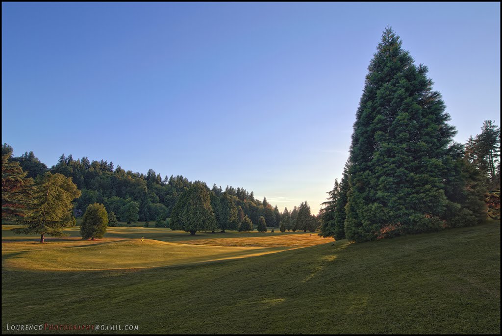 Bothell Wayne Golf Course Sunset