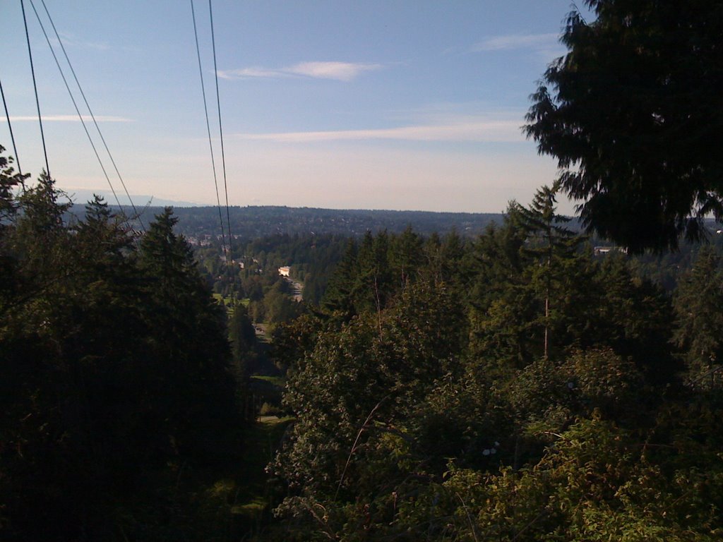 Looking west from the top of Norway Hill