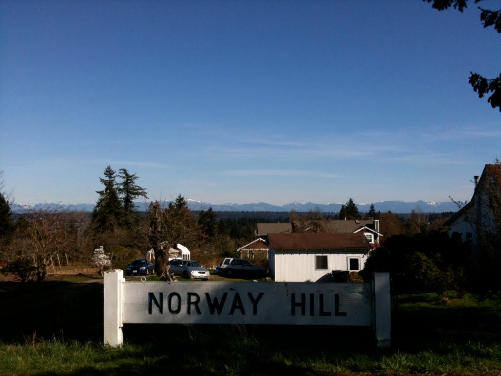 The Cascades from Atop Norway Hill