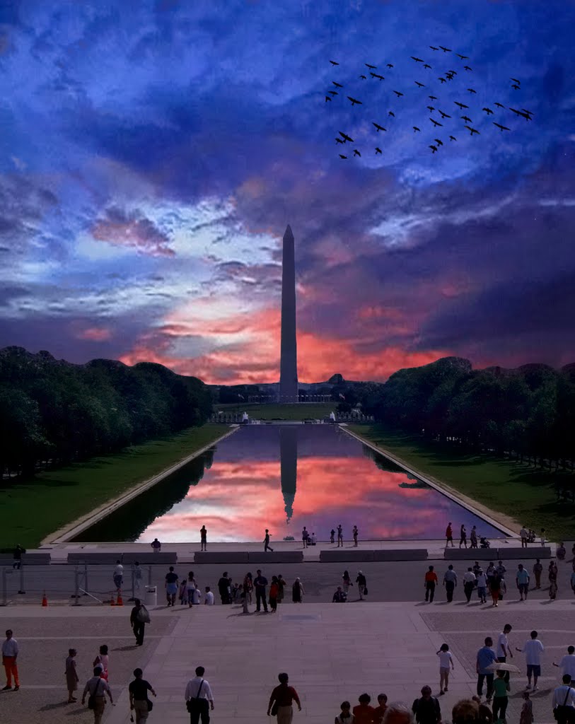 Now i know why its called "Reflecting Pool"