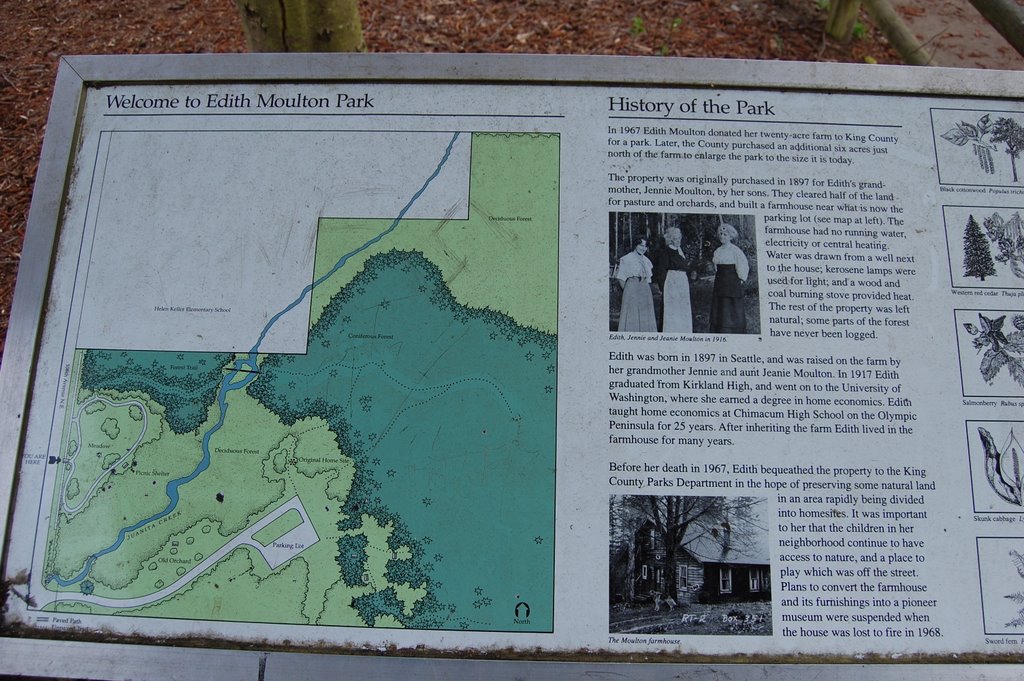 Edith Moulton Park - Sign at Main Entrance (1)