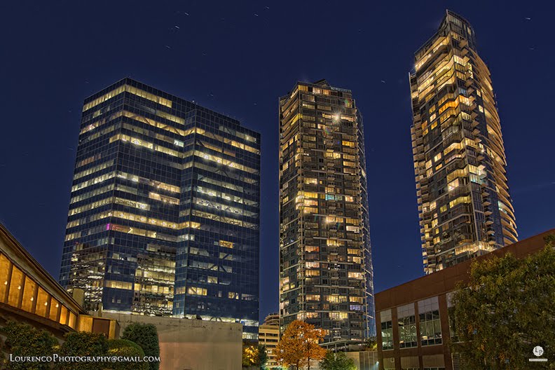 Bellevue WA Expedia.com Building and Bellevue Twin Towers