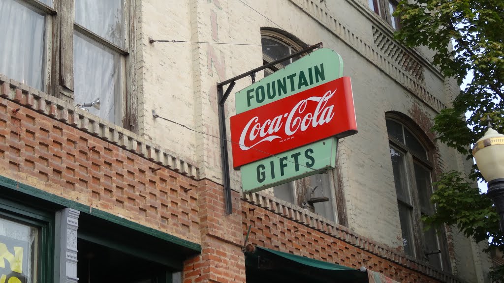 Coca-Cola Sign, Rickey Block, Colville, WA