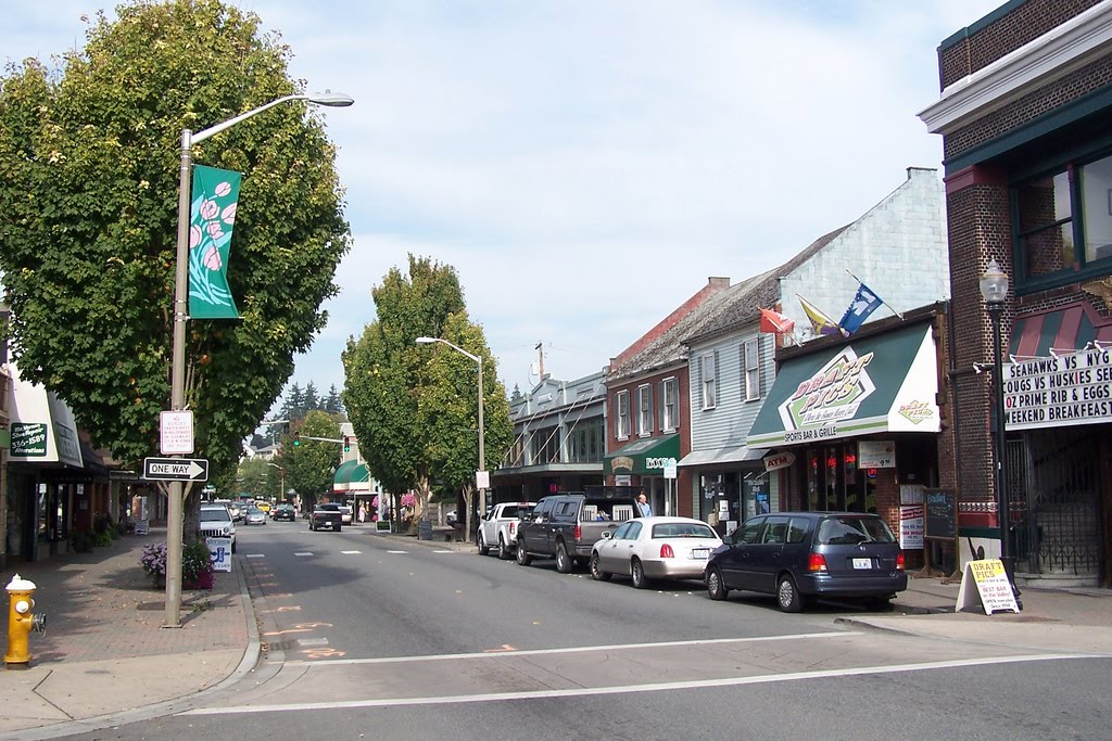 Beautiful Downtown Mount Vernon, Skagit County, Washington