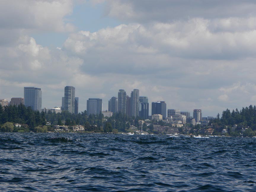 Bellevue and Lake Washington
