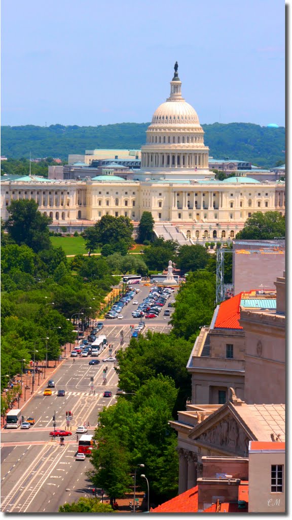 The Capitol and Pennsylvania Ave, Washington DC