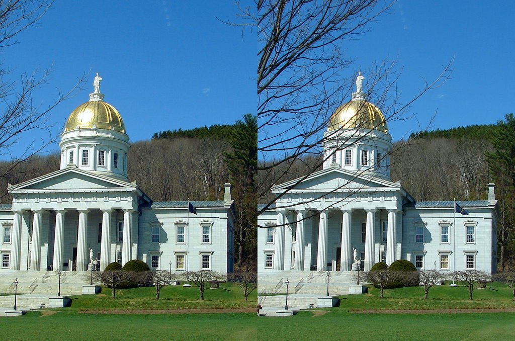 DSC05127 3ds State Building 3D 4/24/07- N view
