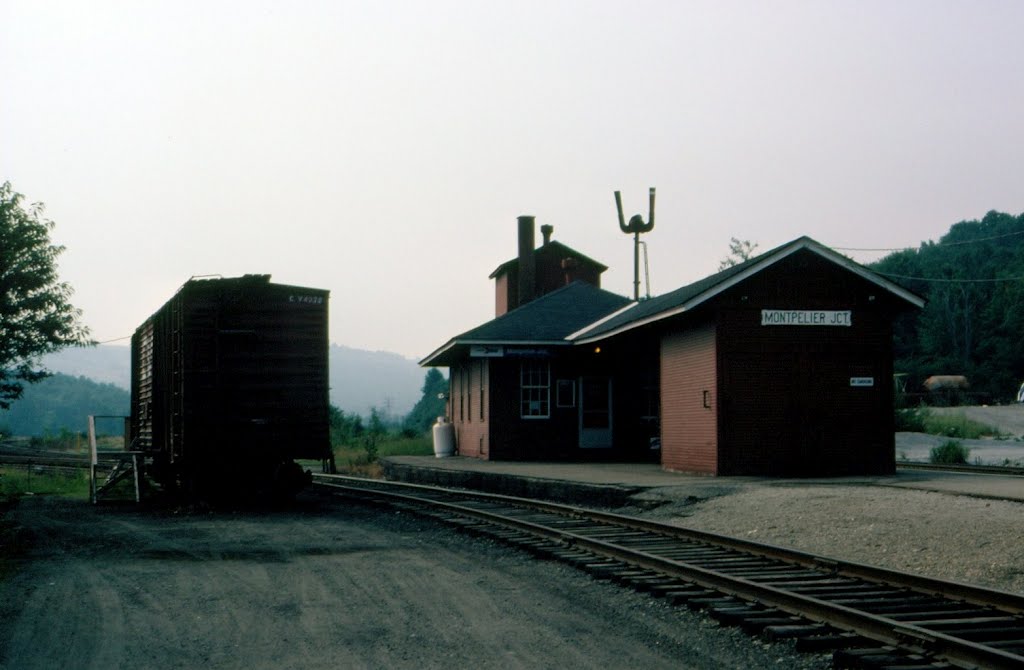 Amtrak Station at Montpelier Junction, VT