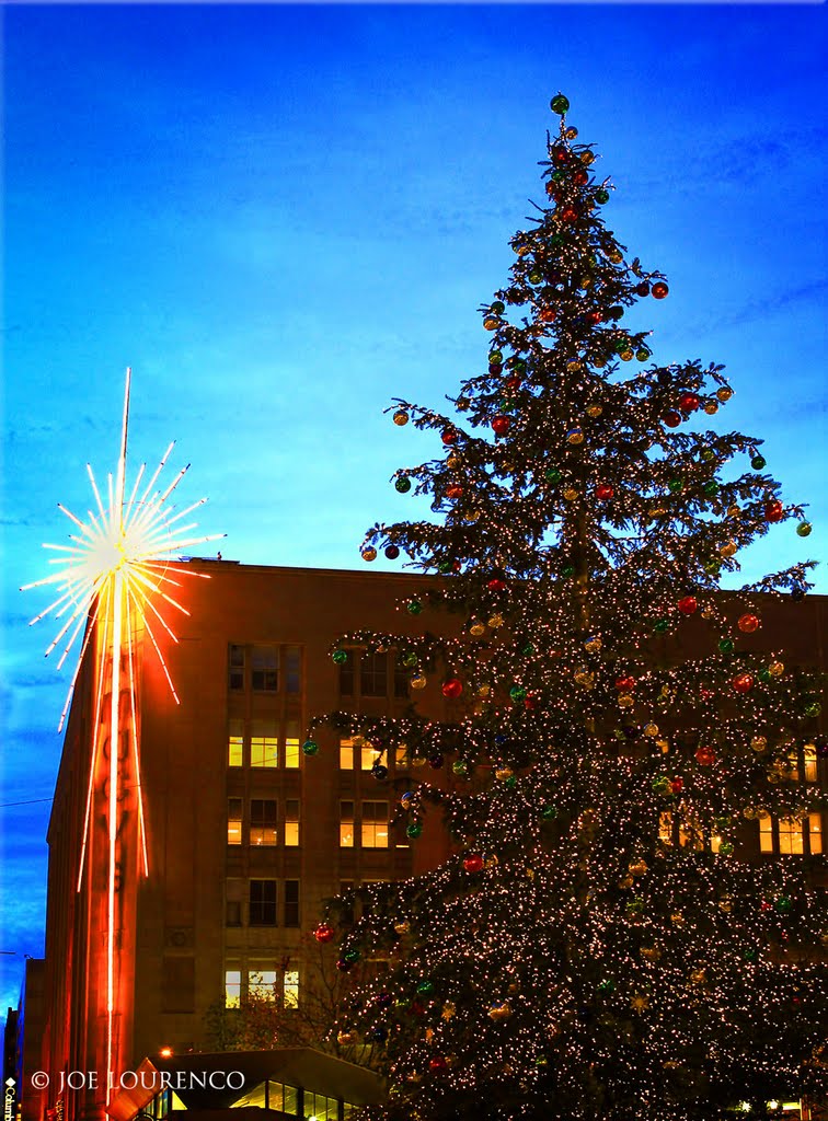 Seattle Westlake Center Christmas Tree