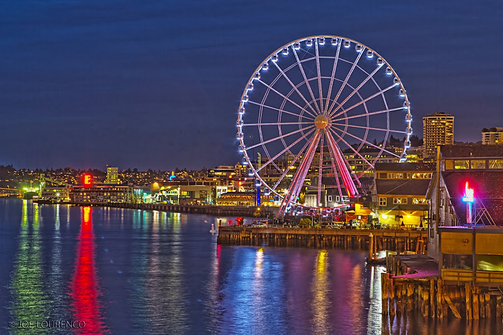 Seattle Waterfront Great Farris Wheel
