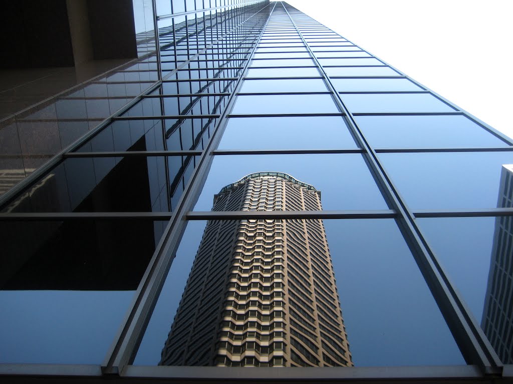 Columbia Center (reflection of Seattle Municipal Tower)