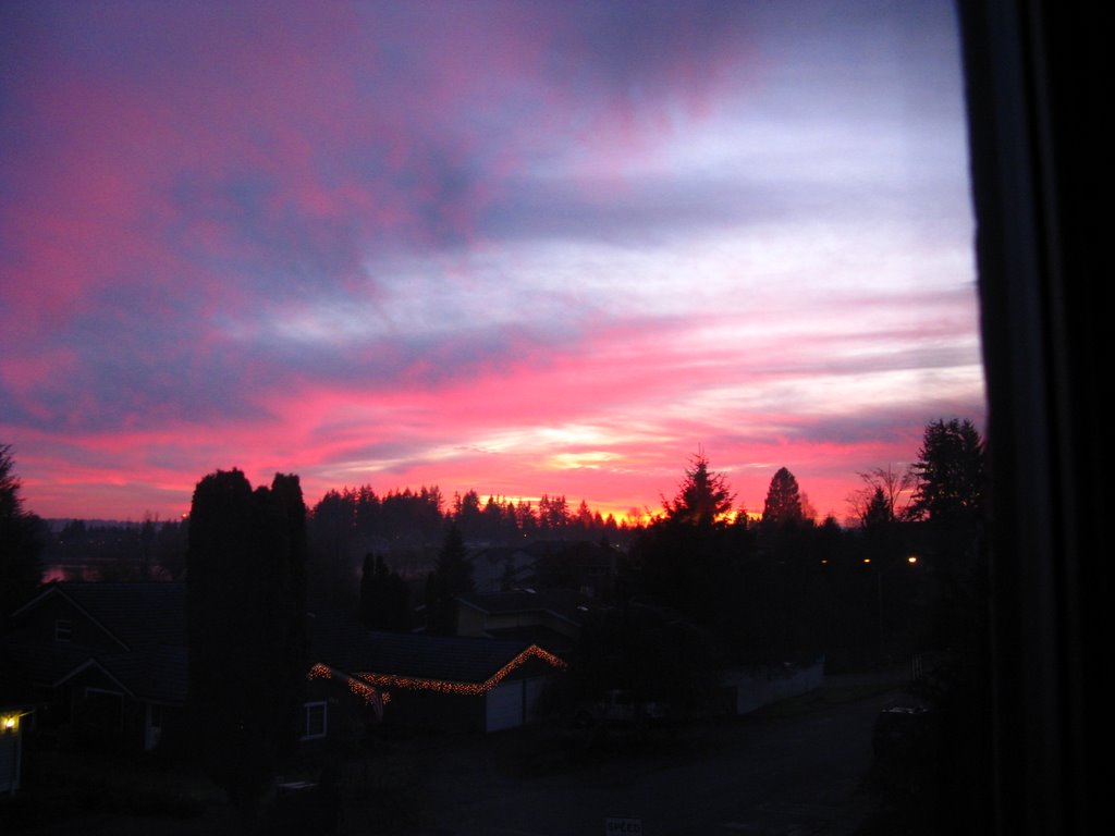 Gorgeous evening colors