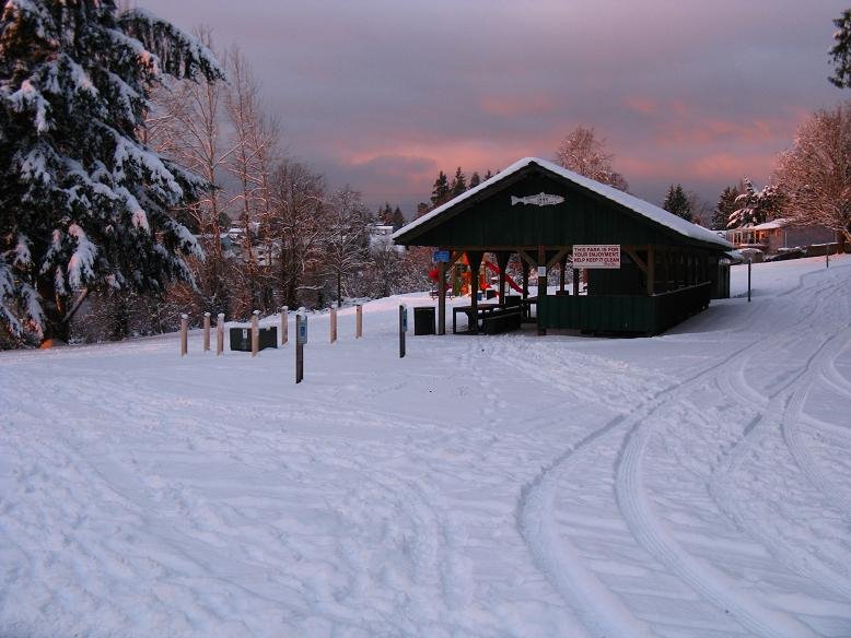Hill Park in Winter