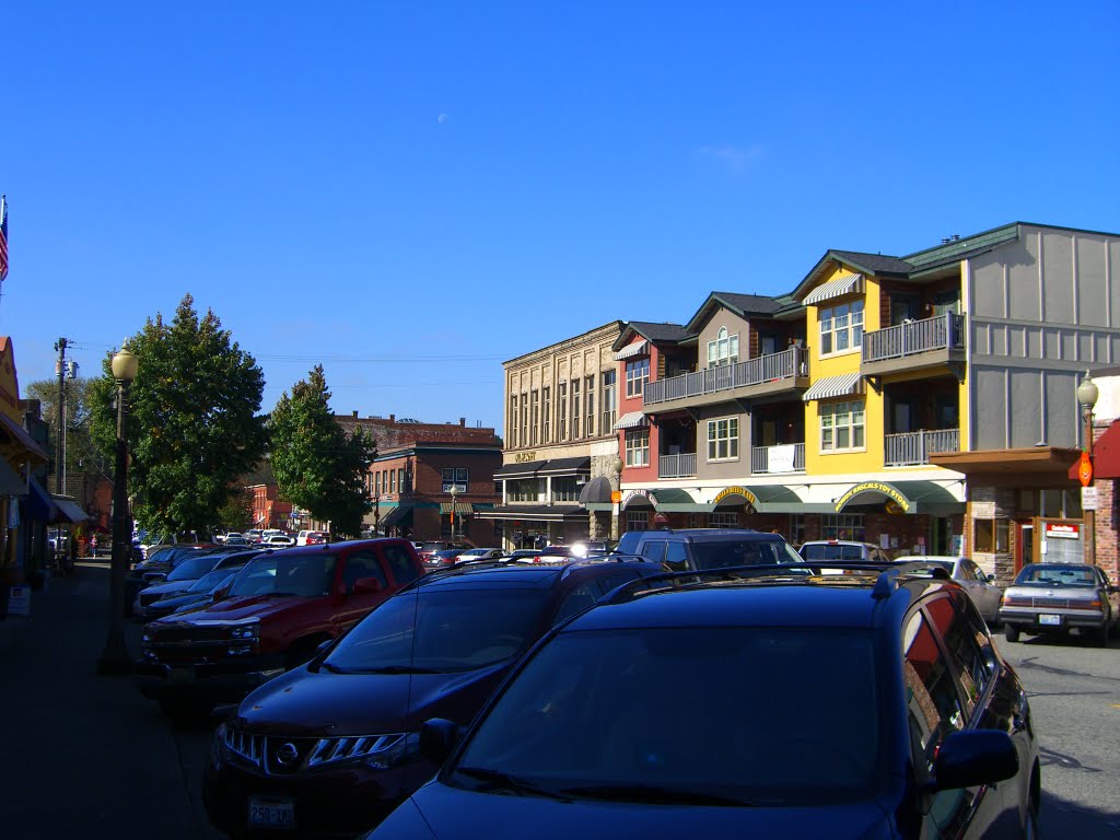 The quaint town of Snohomish with their many antique shops.