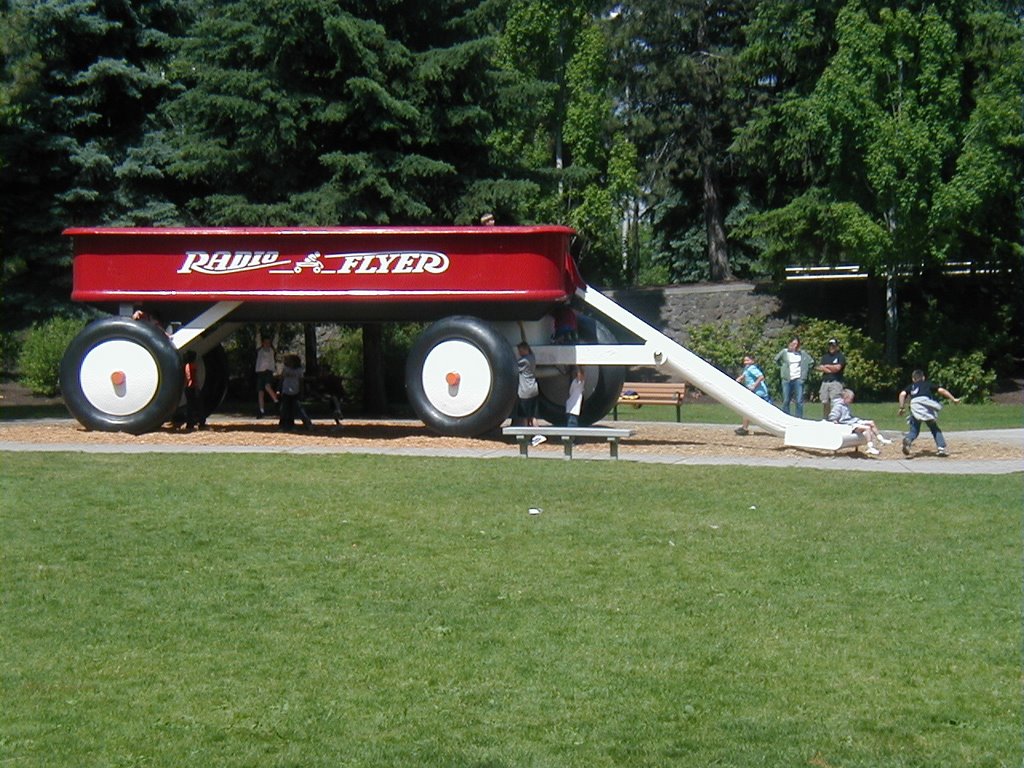 a really BIG Radio Flyer wagon