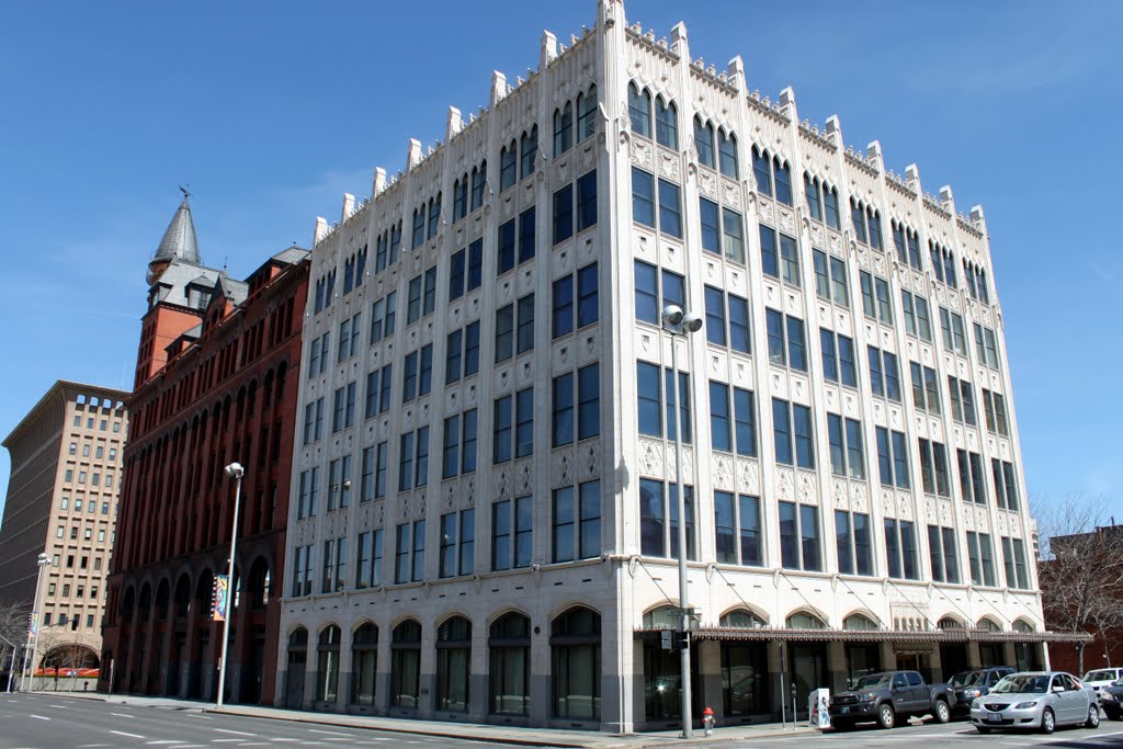 Chronicle Building and Spokesman Review Building - Spokane, Washington