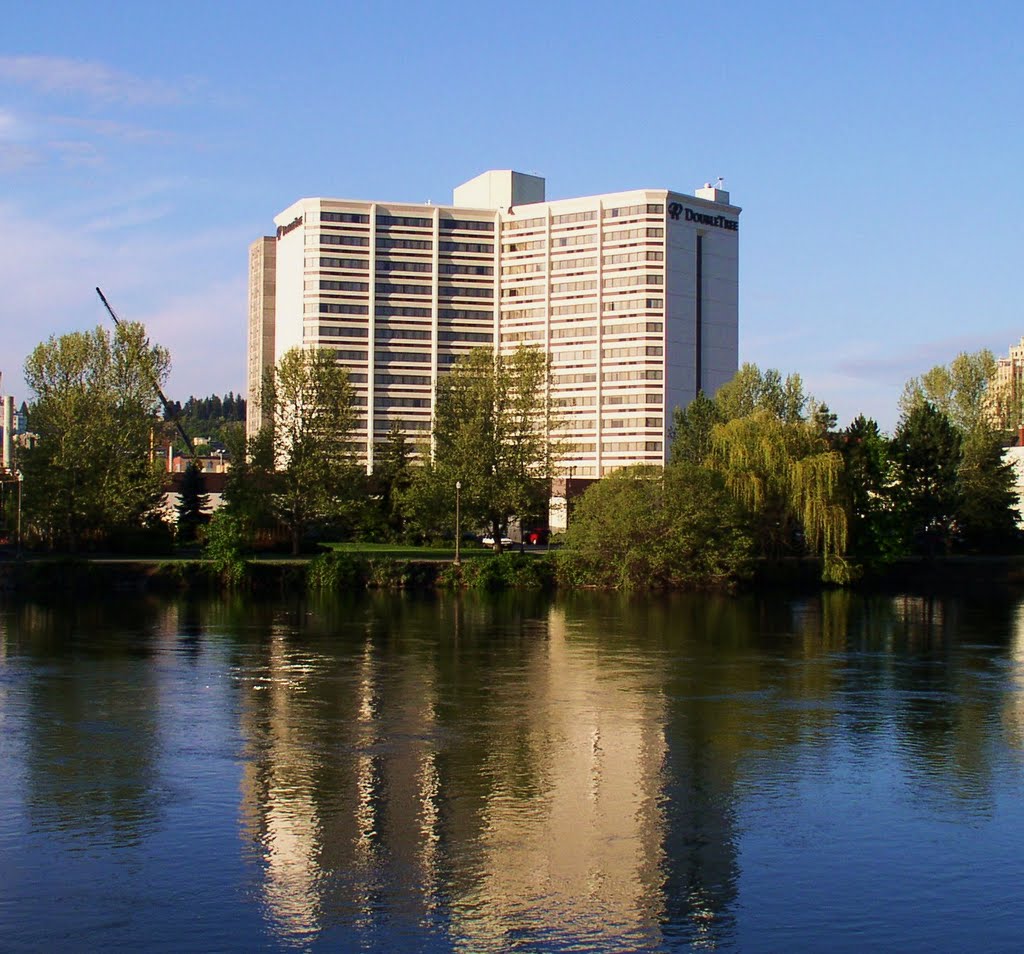 Spokane River, Double Tree Hotel, Spokane, WA