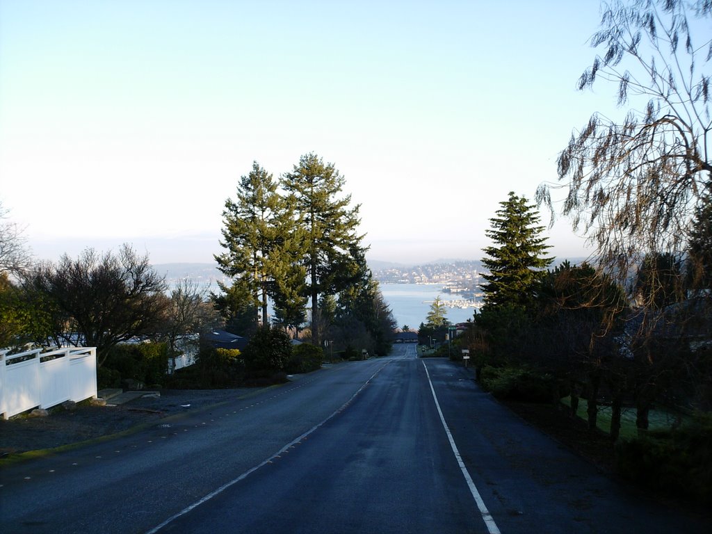 Looking North towards Kirkland