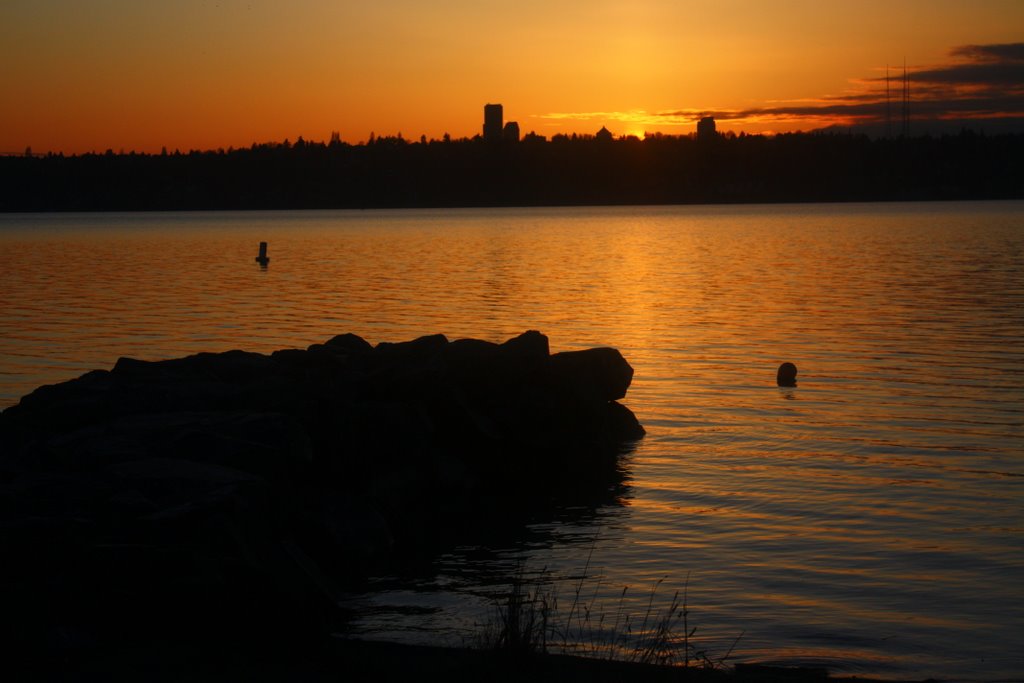Sunset at Seattle