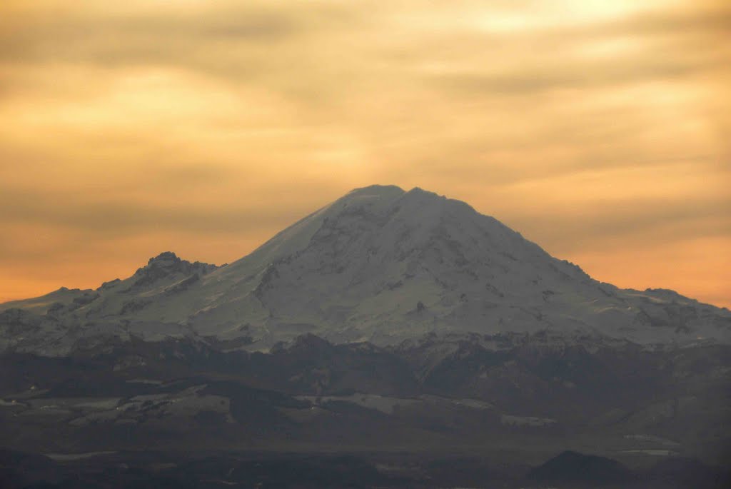 Stunning Morning View of Rainier