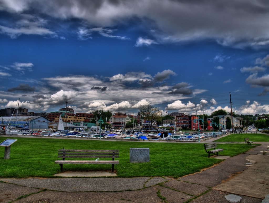 View of Burlington from the Harbor (HDR)