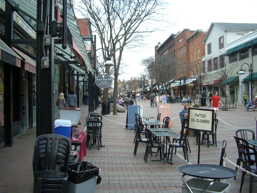 The Strip in Burlington, VT 4-2009 (Church St.)