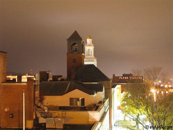 Flynn at night