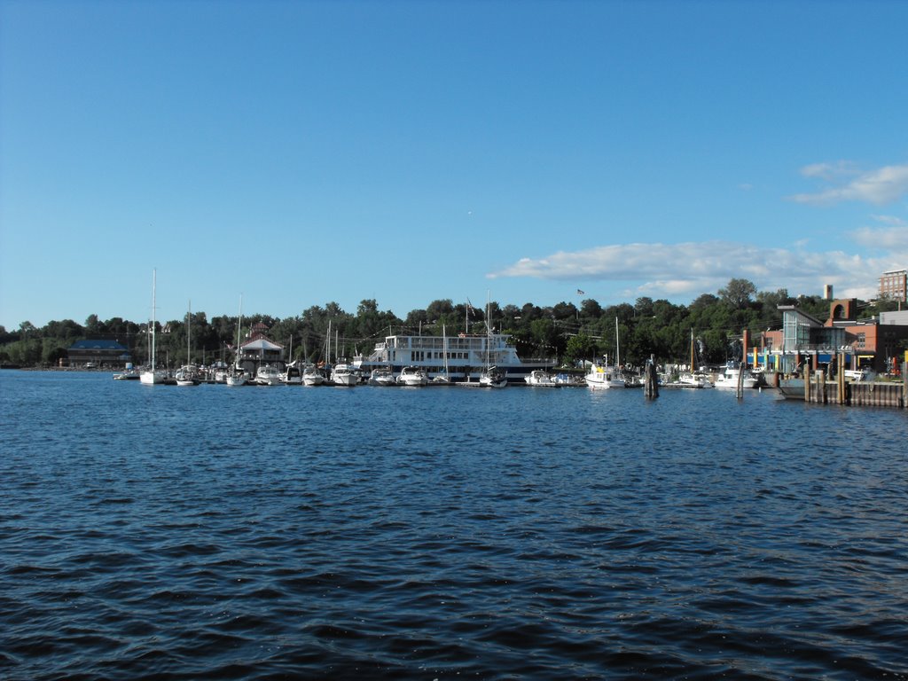 Burlington from the ferry dock