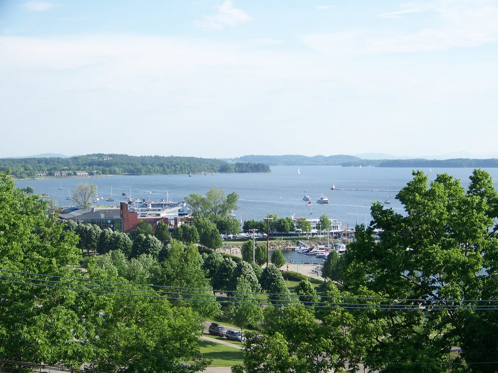 Lake Champlain in Vermont from Battery Park