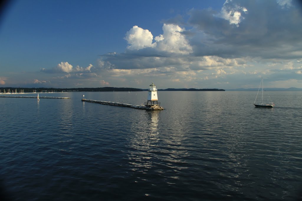 Burlington Breakwater North Lighthouse
