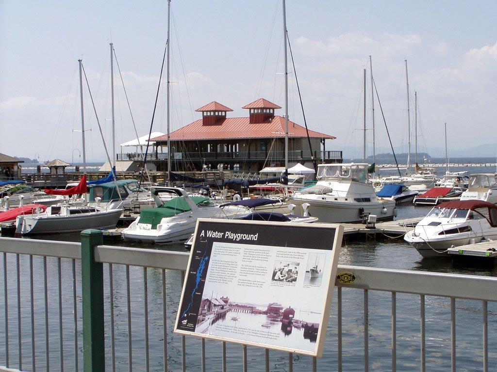 The Boathouse on the Burlington, Vermont waterfront