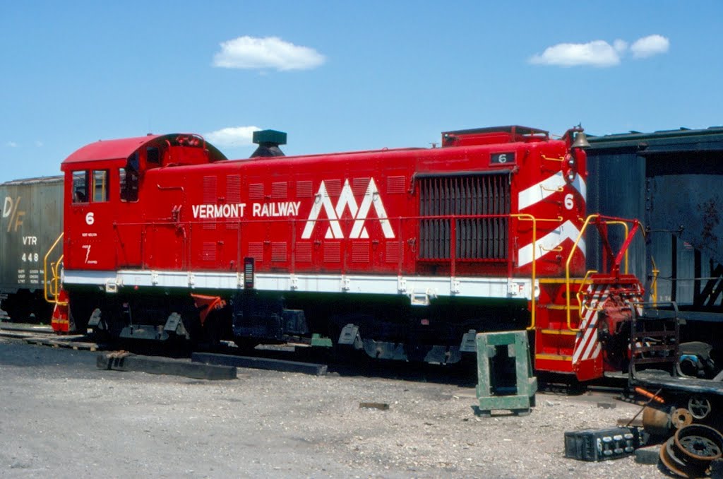 Vermont Railway Alco S4 No. 6 at Burlington, VT