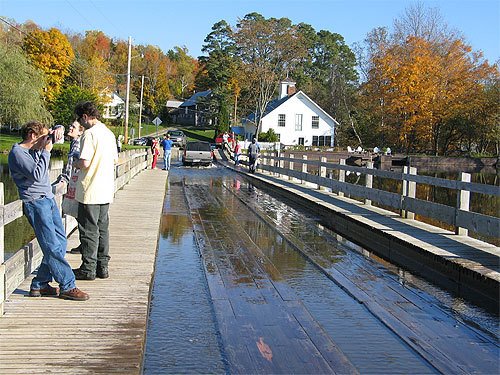 Floating Bridge, Brookfield, VT