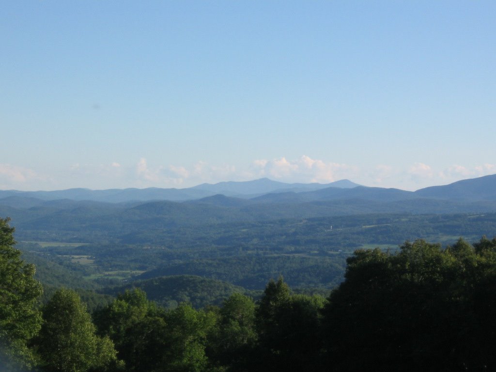 Near Brookfield Vermont looking east into New Hampshire
