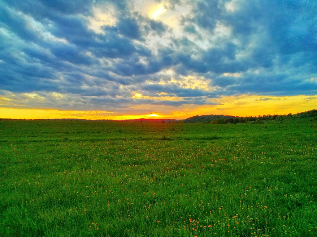 Sunset in Vermont