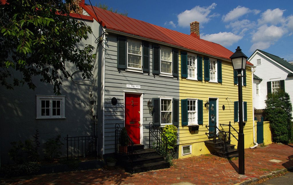 Old town Alexandria Wolfe Street house