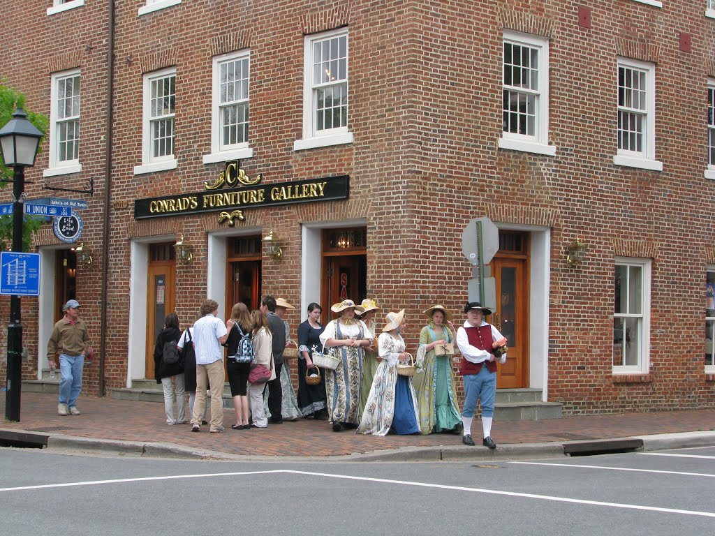 Old Alexandria town, First piligrims
