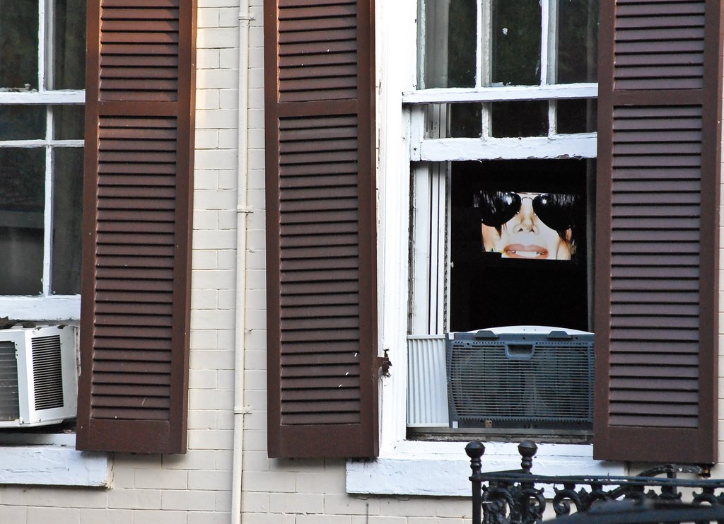 A TV Through The Window