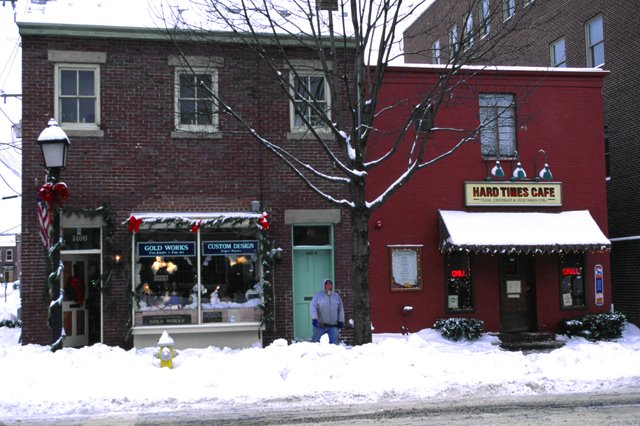 King Street, Hard Times Cafe, After a Blizzard