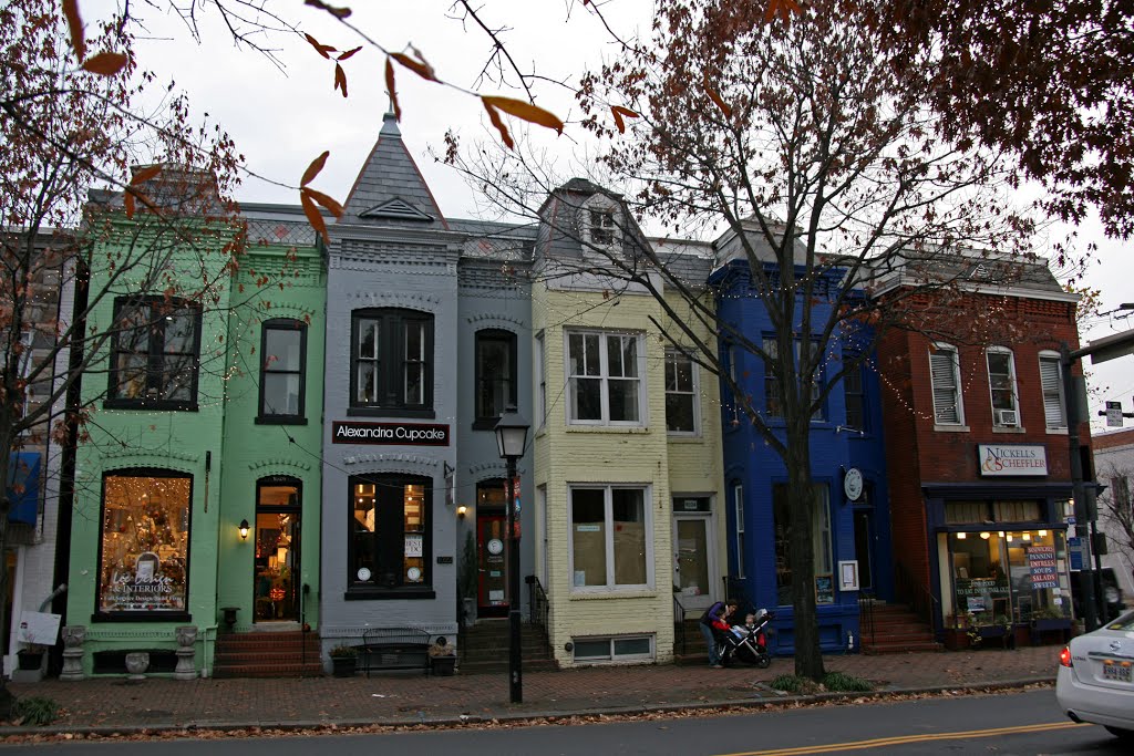 Alexandria - King Street con S Henry Street