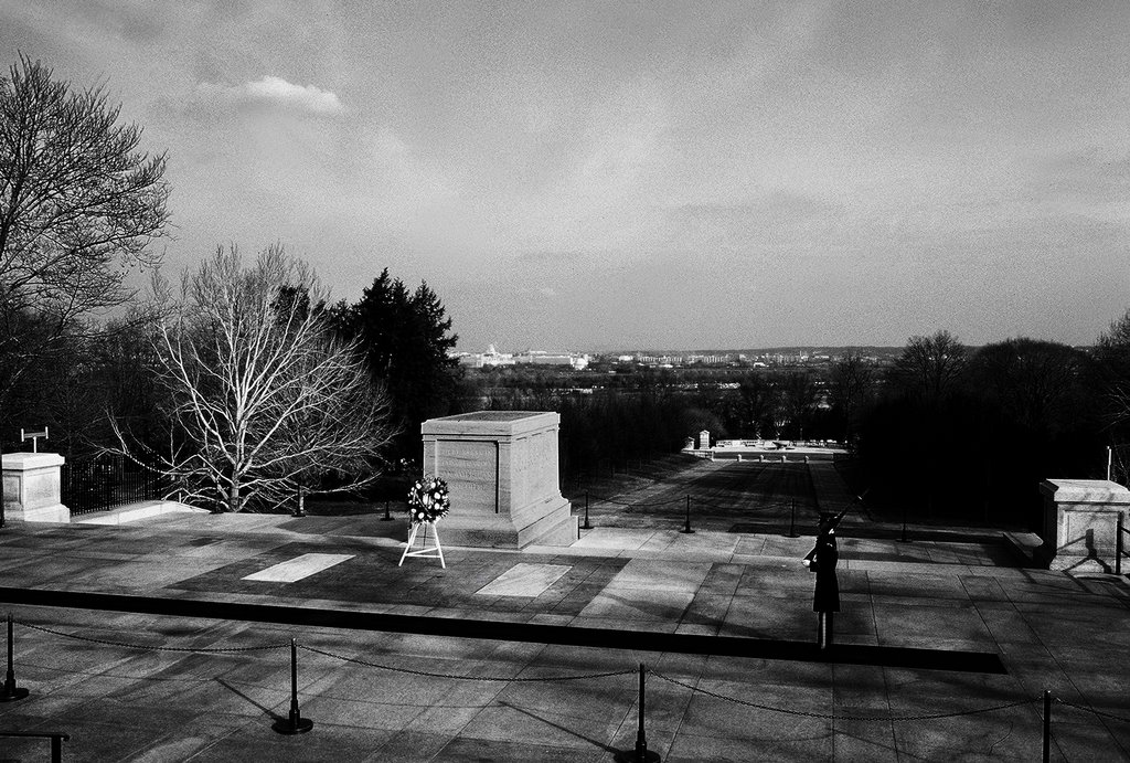 Tomb of the Unknown Soldier, Arlington National Cemetery, jan 1981