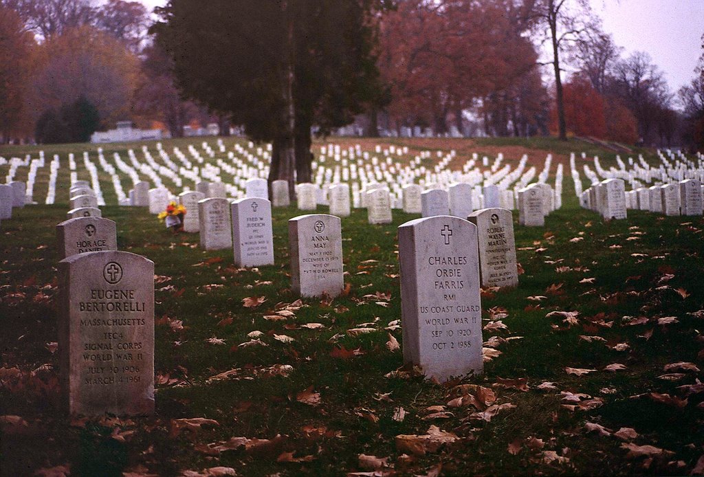 War cemetery 1, Washington, 1997