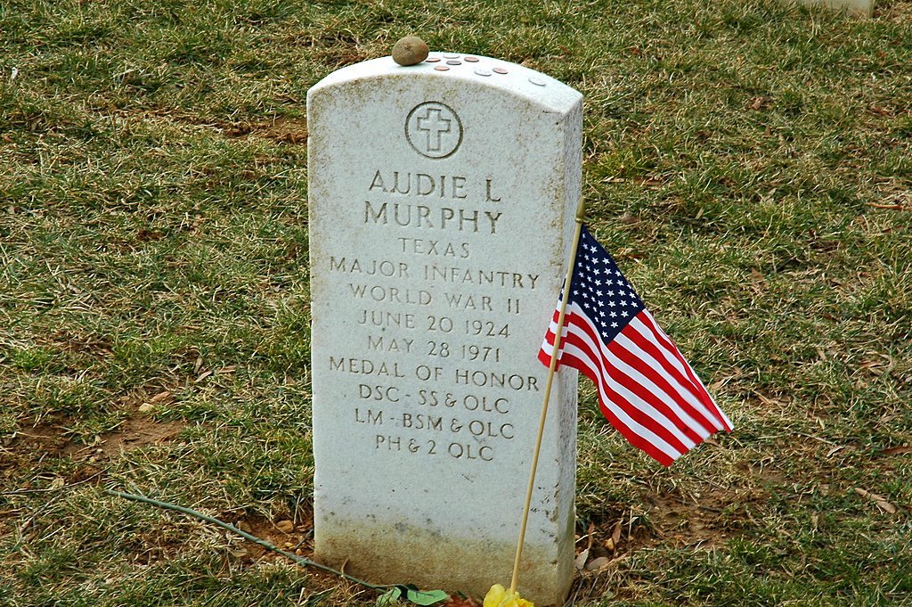 Audie Murphy - Arlington National Cemetery