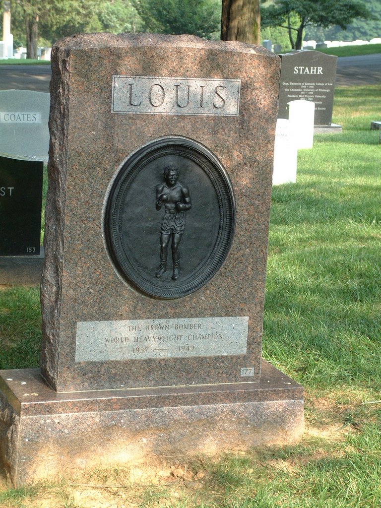 Joe Louis gravesite.
