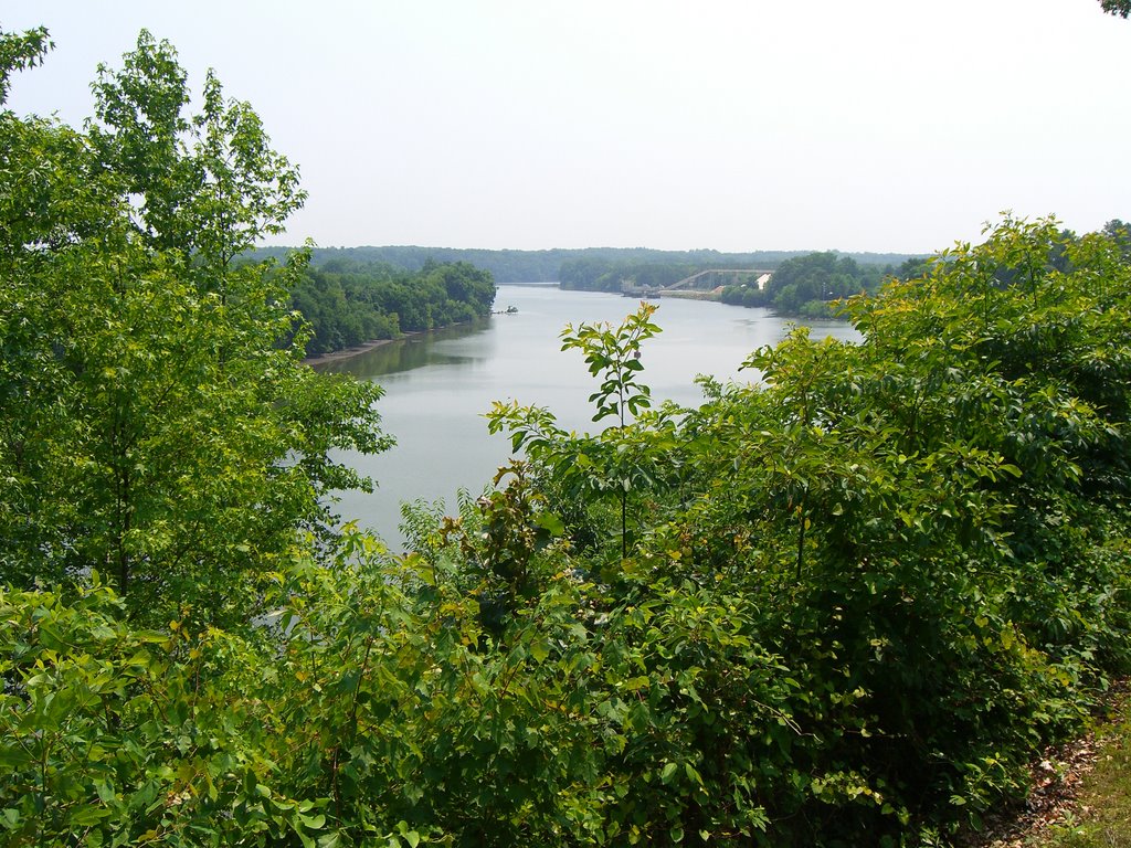 James River at Drurys Bluff Battle Field