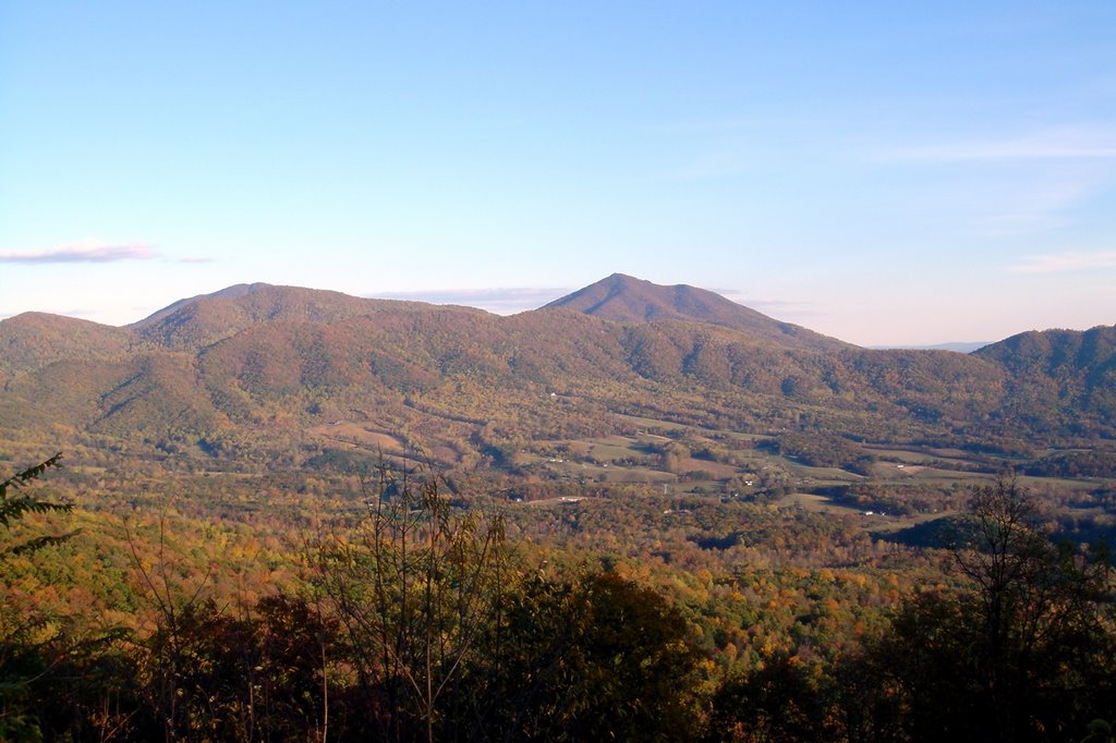 Peaks Of Otter from Parkway