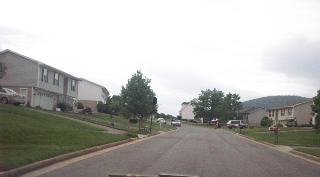 Gala Drive looking North, Roanoke, VA